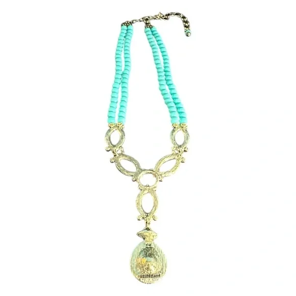 Heidi Daus Coral and Torq Necklace in Excellent condition - Picture 8 of 16